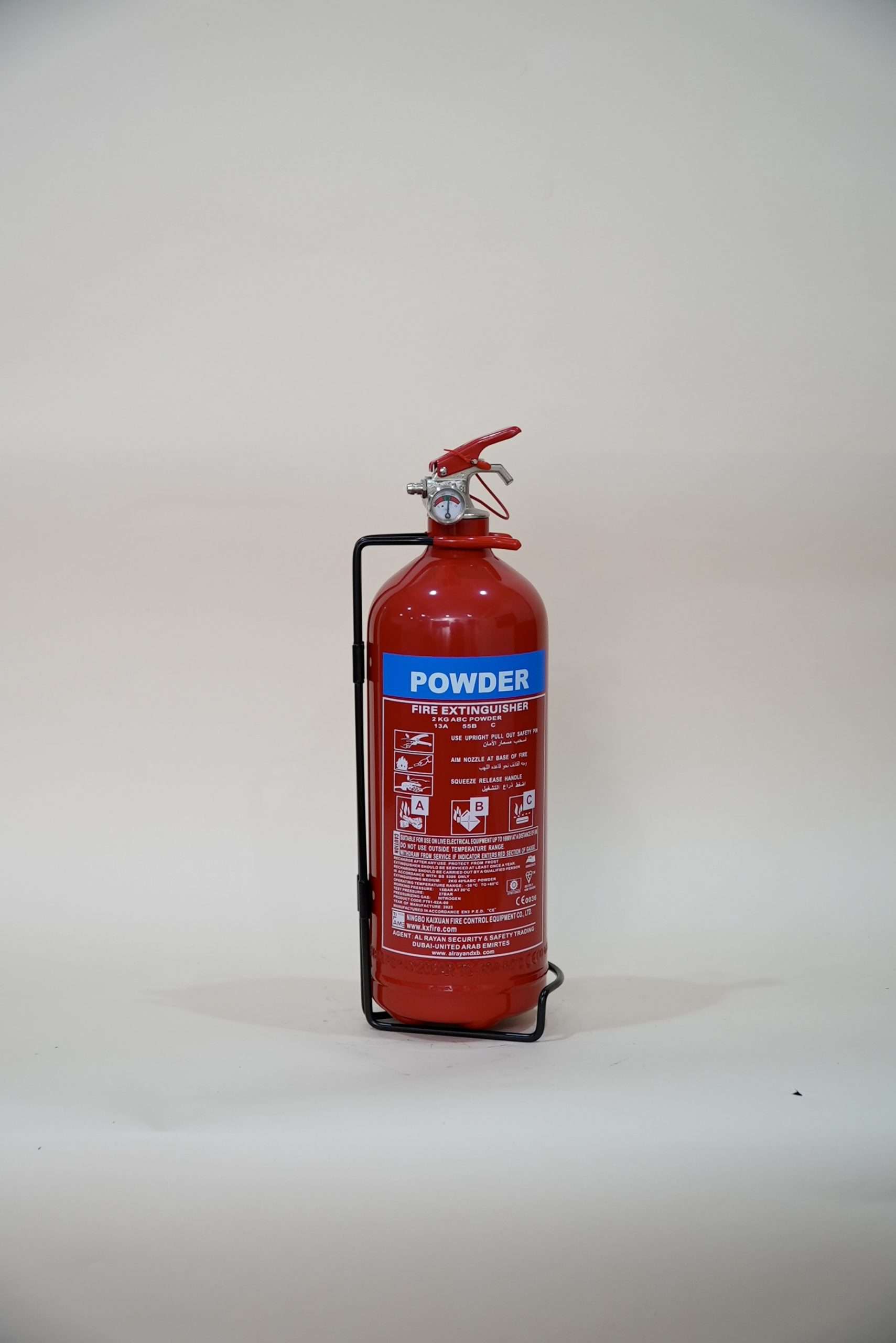 FLAMETECH-2KG DCP FIRE EXTINGUISHER-FT01-02A-00-AED40