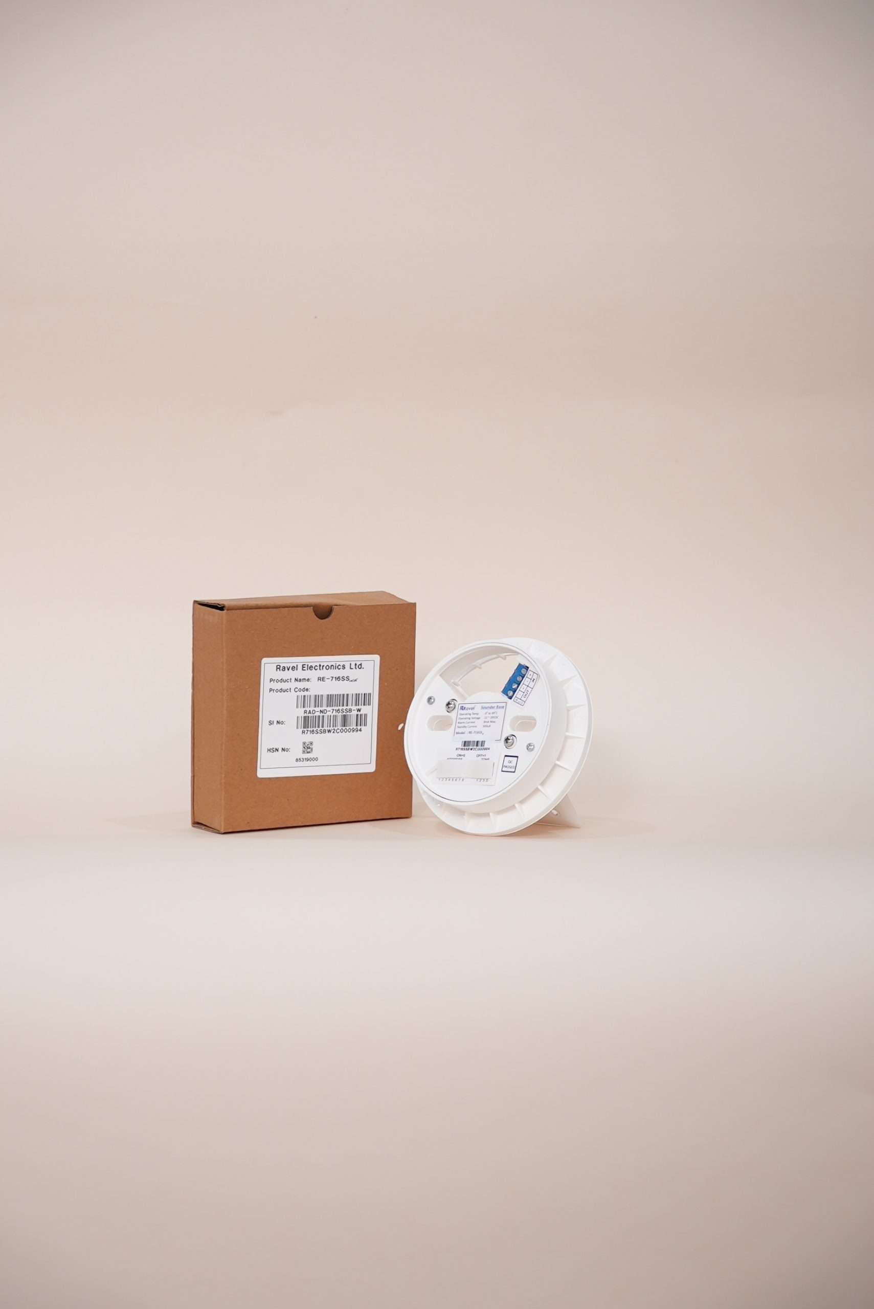 RAVEL-ADDRESSABLE-SOUNDER BASE-RE-716SS-AED90