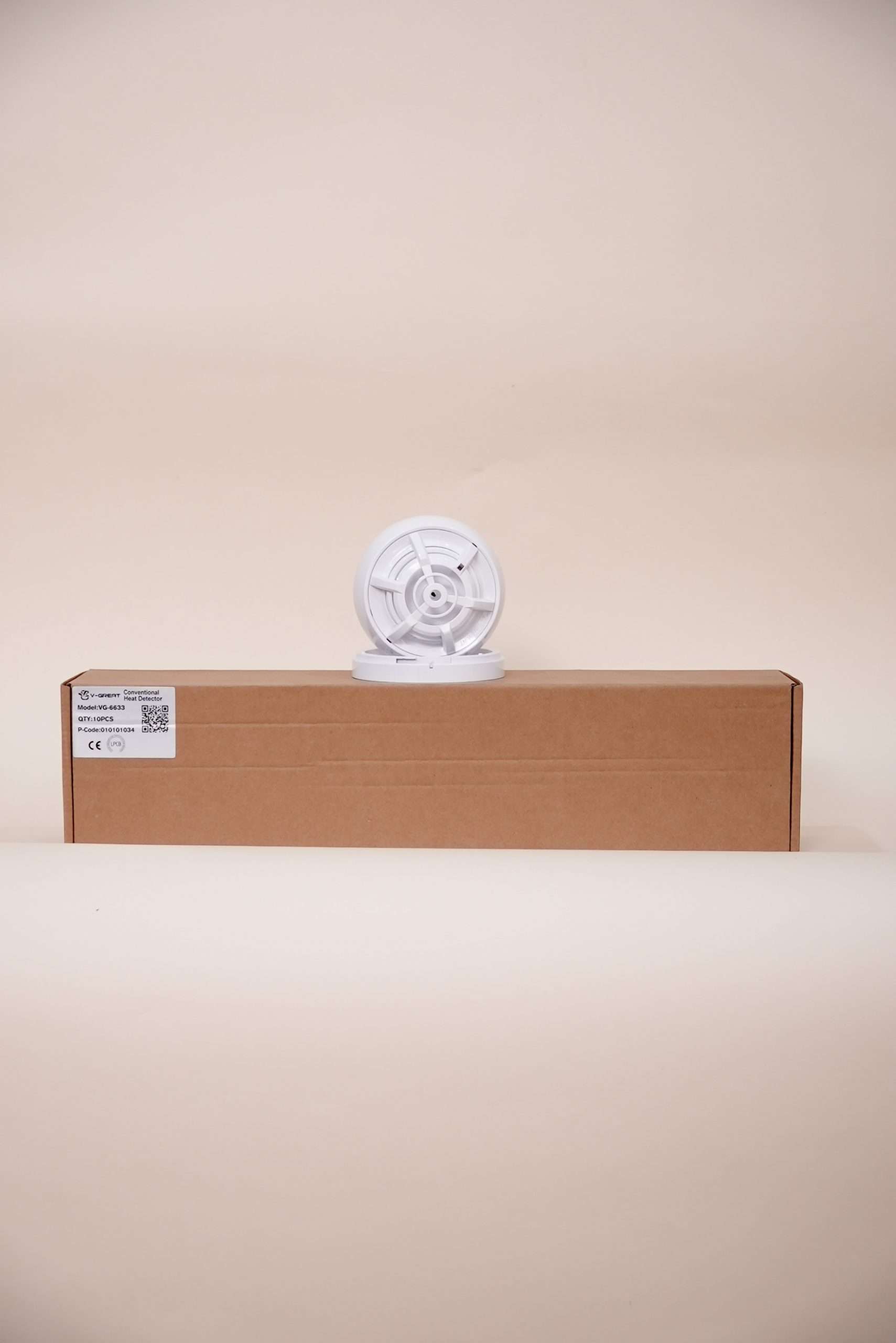 V-GREAT-CONVENTIONAL-HEAT DETECTOR WITH STANDARD BASE-VG-6633-AED35